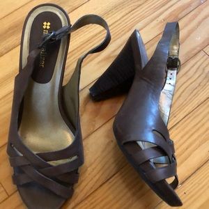 Naturalizer leather shoes size 7
